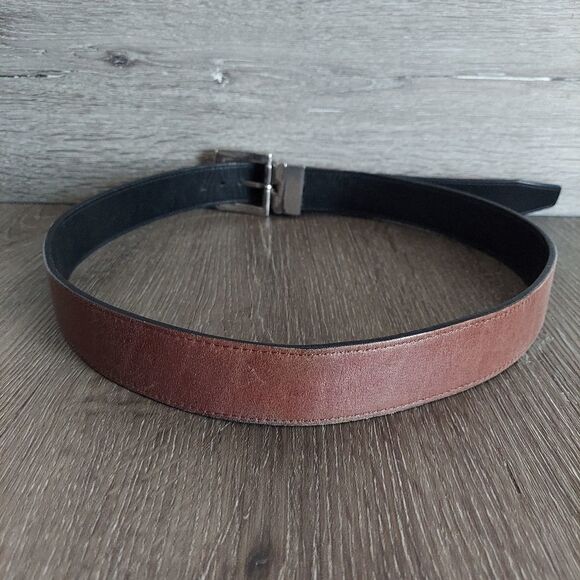 Fossil Reversible Belt Black Brown 42.5" - Picture 4 of 9